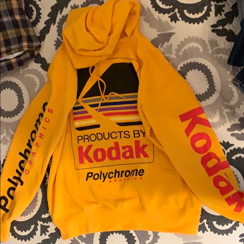 Forever 21 Yellow Kodak Sweater